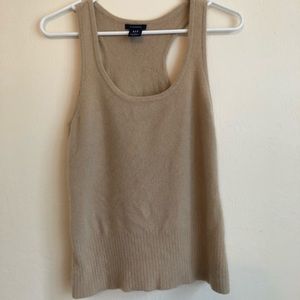 Gap cashmere tank top